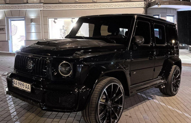 По Киеву проехался мощный гелик за полмиллиона долларов