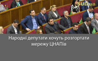 Народні депутати хочуть розгортати мережу ЦНАПів