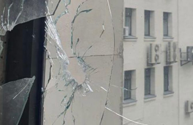 Вибух на території Вищого антикорупційного суду, фото