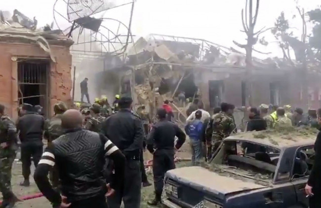 Армения обстреляла азербайджанский город, есть пострадавшие