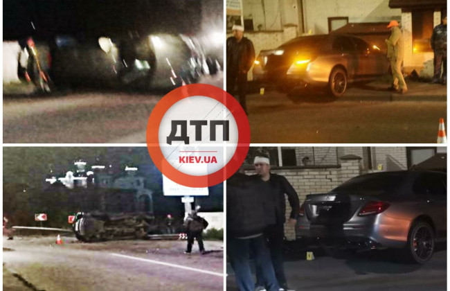 ДТП с переворотом: в Киеве случилась жуткая авария