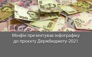 Мінфін презентував інфографіку до проекту Держбюджету-2021