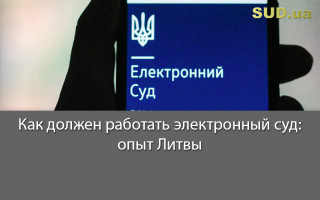 Как должен работать электронный суд: опыт Литвы