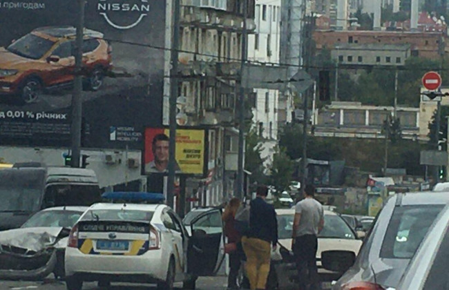 В Соломенском районе Киева произошло серьезное ДТП