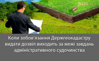 Коли зобов’язання Держгеокадастру видати дозвіл виходить за межі завдань адміністративного судочинства