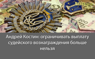 Андрей Костин: ограничивать выплату судейского вознаграждения больше нельзя