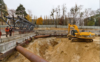 Кличко рассказал, как проходит строительство метро на Виноградарь