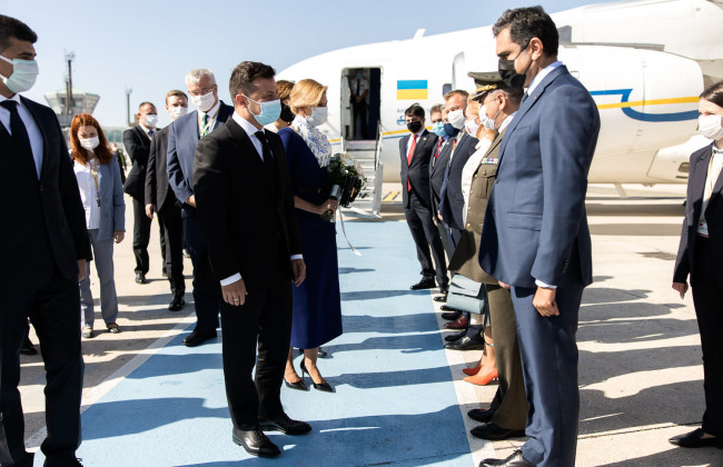 Зеленський полетів до Туреччини на зустріч з Ердоганом
