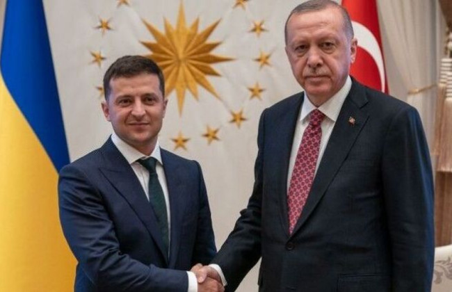 Зеленский наградил Эрдогана орденом князя Ярослава Мудрого I степени