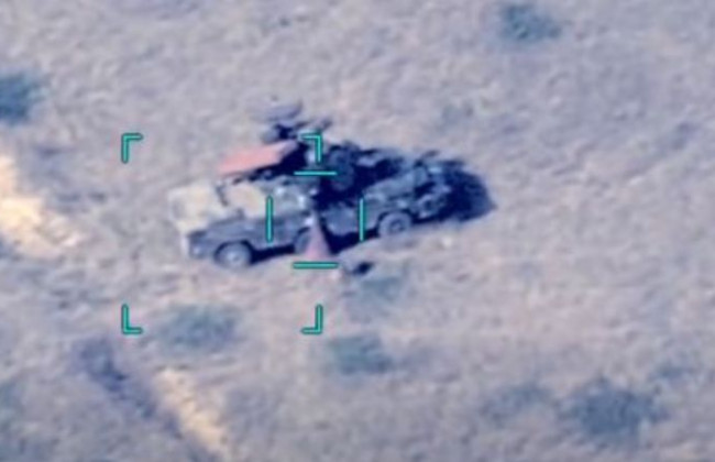 Масштабные обстрелы: появилось видео ударов дронов Азербайджана