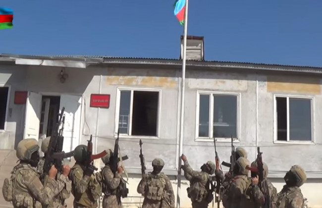 Война в Карабахе: Азербайджан взял Физули, видео