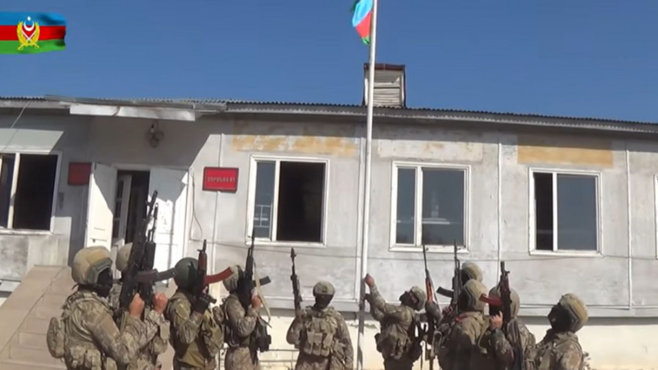 Война в Карабахе: Азербайджан взял Физули, видео