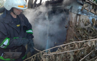 В Николаеве в заброшенном доме нашли обгоревший труп
