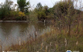 В Киевской области пересыхает река