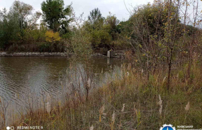 В Киевской области пересыхает река