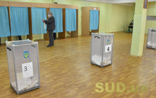 В Украине закрылись избирательные участки