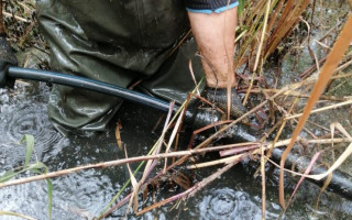 На дне Одесского водохранилища нашли спиртопровод в Молдову, видео