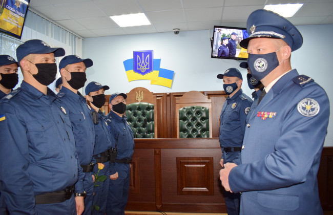 Ще три судові установи перейшли під охорону співробітників Служби судової охорони