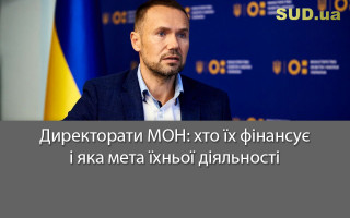 Директорати МОН: хто їх фінансує і яка мета їхньої діяльності