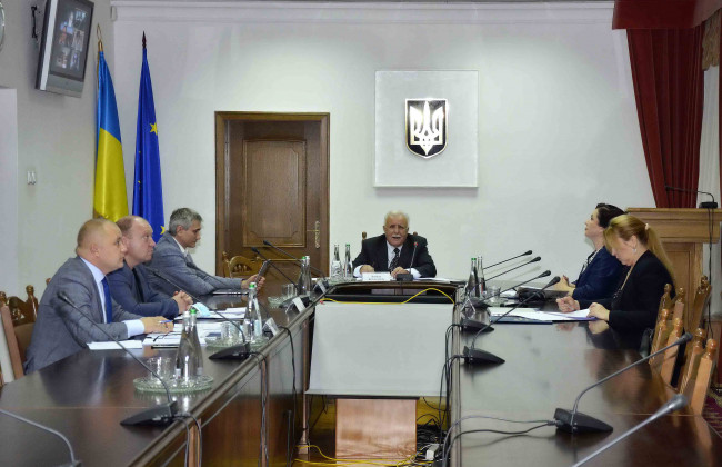 Комісія з проведення конкурсу на зайняття посад у САП обрала голову та секретаря