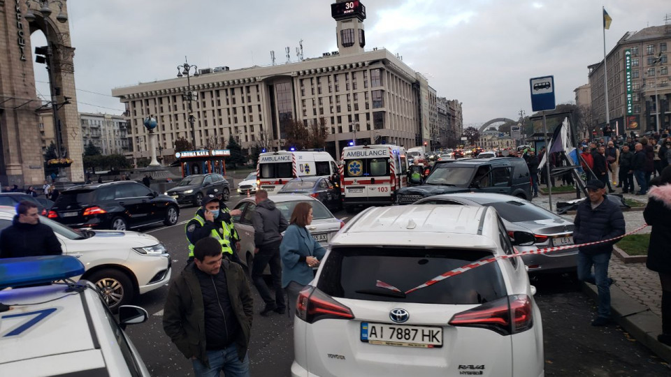 Наехал на людей на Майдане: суд назначил меру пресечения виновнику ДТП