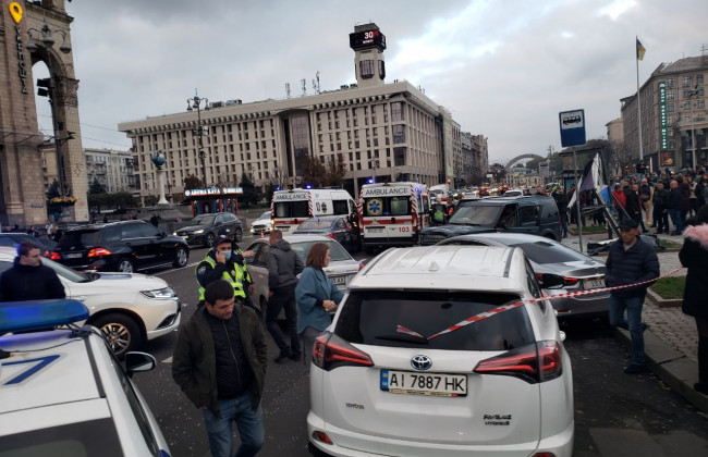 Наехал на людей на Майдане: суд назначил меру пресечения виновнику ДТП