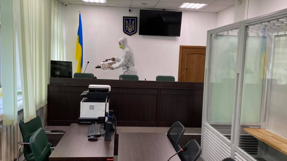 Суди і COVID-19:  у Малинському райсуді Житомирської області відбудеться дезінфекція
