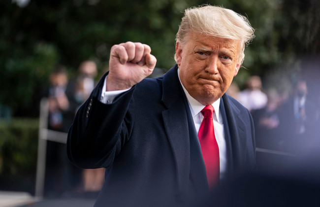 Трамп заявил, что демократы пытаются украсть у него победу