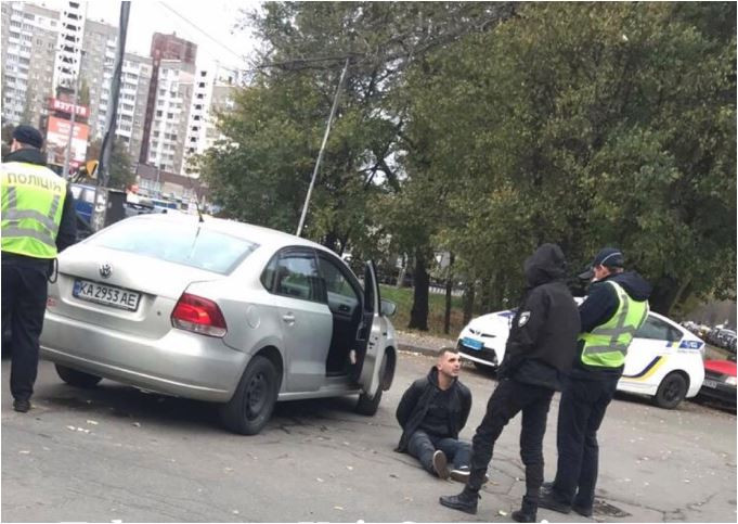 В Киеве поймали очередного водителя такси «под наркотиками»: фото