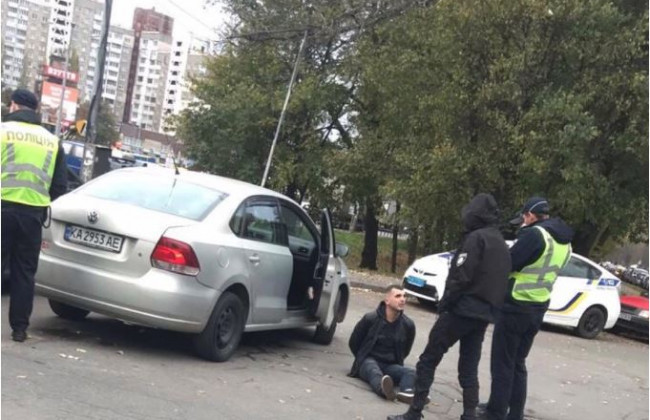 В Киеве поймали очередного водителя такси «под наркотиками»: фото