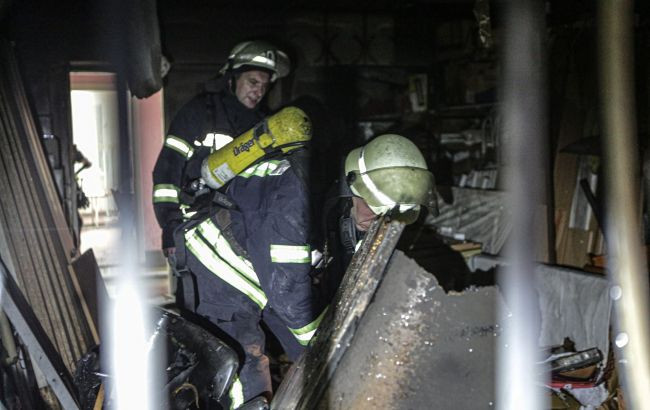 В Киеве вспыхнул пожар в общежитии Национального авиационного университета