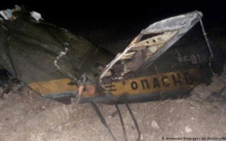 Как Азербайджан сбил военный вертолет России: видео