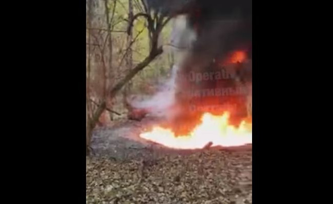 Заметали следы: в Киеве воры устроили серьезный пожар, видео
