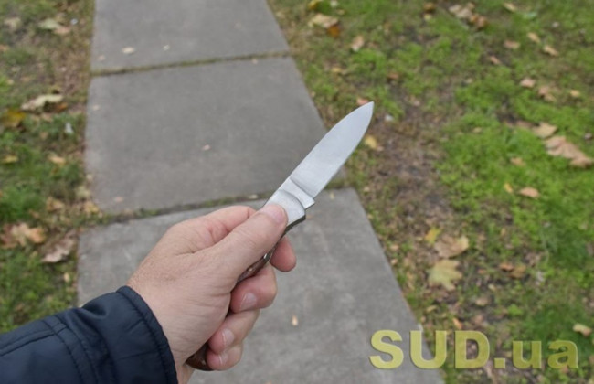 В Киеве продавец шаурмы набросился с ножом на прохожего, видео