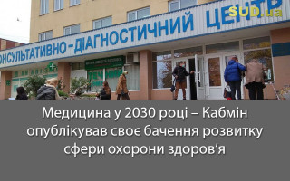 Медицина у 2030 році – Кабмін опублікував своє бачення розвитку сфери охорони здоров’я
