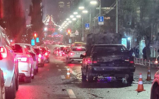 В Киеве на бульваре Шевченко на ходу сгорел автомобиль