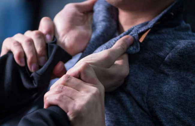 В Киеве произошла драка «стенка на стенку»