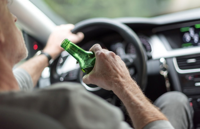 Сколько пьяных водителей поймали копы в Киеве за выходные