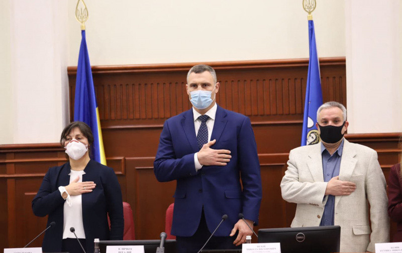 Виталий Кличко в третий раз принял присягу мэра Киева