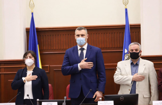 Виталий Кличко в третий раз принял присягу мэра Киева