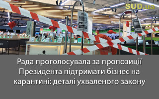 Рада проголосувала за пропозиції Президента підтримати бізнес на карантині: деталі ухваленого закону