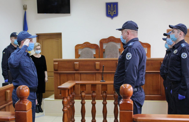 Одразу 10 установ судової влади прийняла під свій захист Служба судової охорони