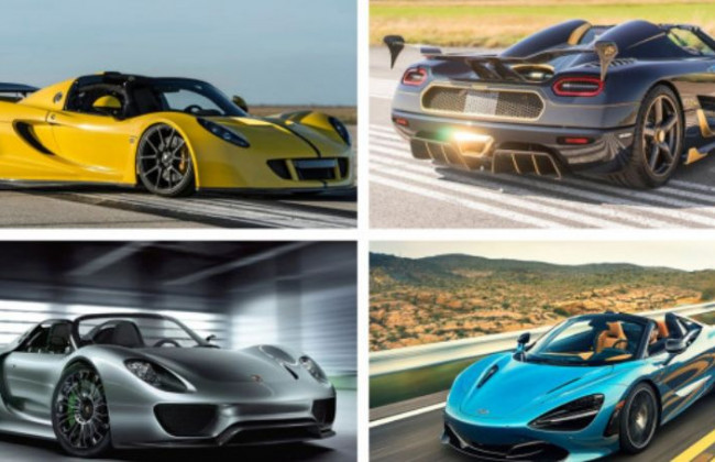 Назвали 7 самых быстрых автомобилей со съемной крышей