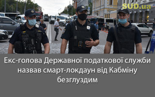 Ексголова Державної податкової служби назвав смарт-локдаун від Кабміну безглуздим