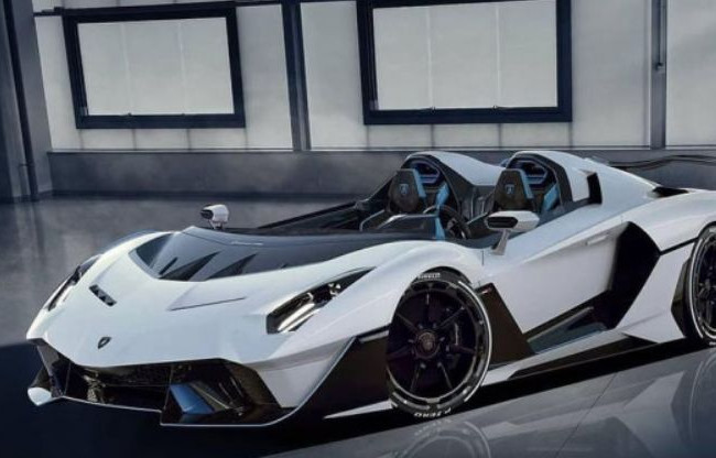 Показали эффектную модель Lamborghini без лобового стекла