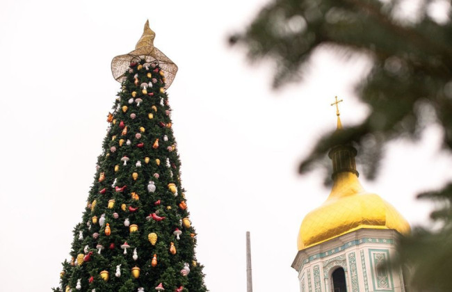 Сколько стоила скандальная шляпа на киевской елке