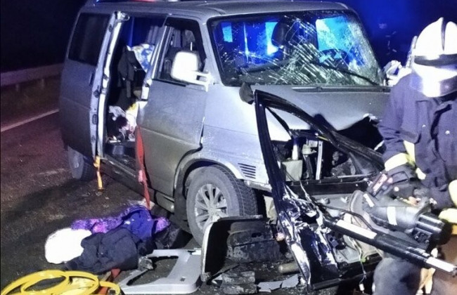 В ДТП под Львовом пострадали десять человек