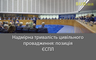 Надмірна тривалість цивільного провадження: позиція ЄСПЛ