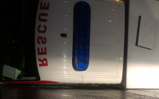 ДТП с опрокидыванием в Черкассах: легковушка врезалась в спасателей, фото