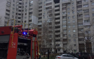 На столичных Позняках горел многоэтажный дом: подробности